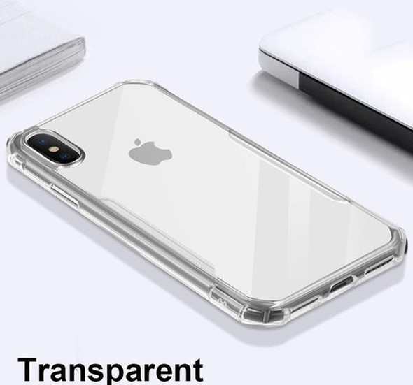 See Through Mobile Back Cover For Apple Iphone X - Transparent - Hiffey