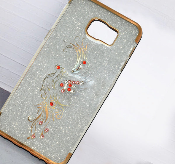 Samsung Galaxy S3 Shiny Textured Mobile Back Cover - Golden at Hiffey .pk
