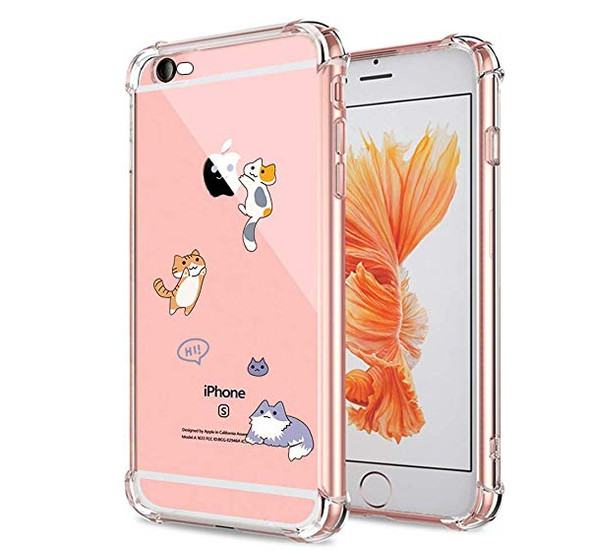 Plastic See Through Jelly Back Cover For Apple Iphone 7