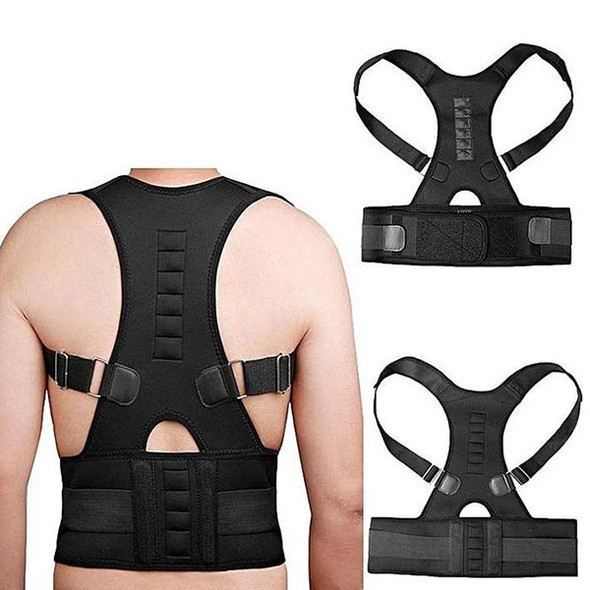 Real Doctors Posture Back Support Shield Belt - Black at Hiffey .pk