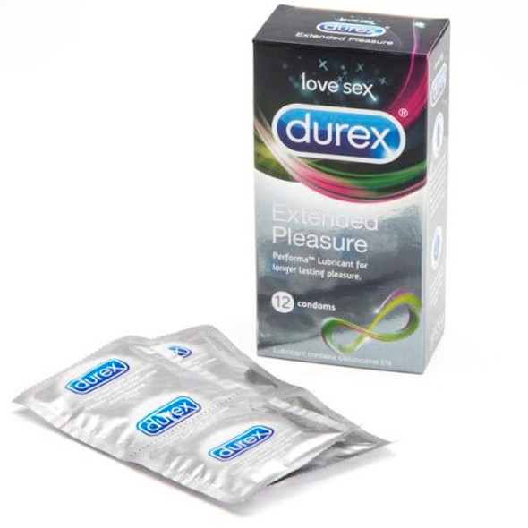 Durex Extended Pleasure 12 Condoms - Hiffey