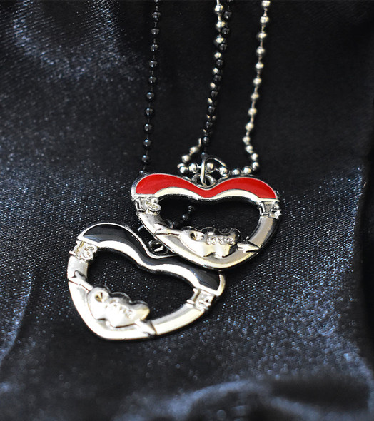 Love Heart Stylish Necklace For Couples - Hiffey