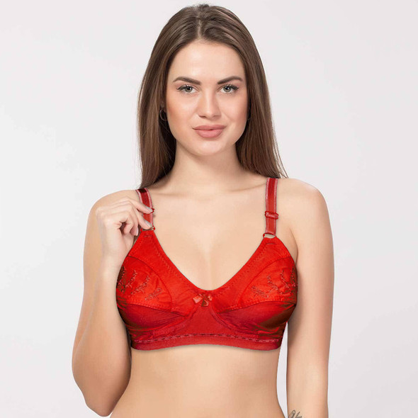 Plus Size Elegant Non Padded Bra For Women at Hiffey .pk