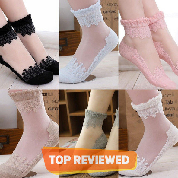 Transparent High Quality Ladies Socks - 1 Pair at Hiffey .pk