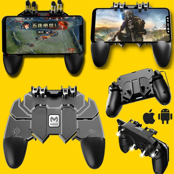 Ak - 66 PUBG Mobile Game Controller 6 finger Trigger, Free Fire , Cod at Hiffey .pk