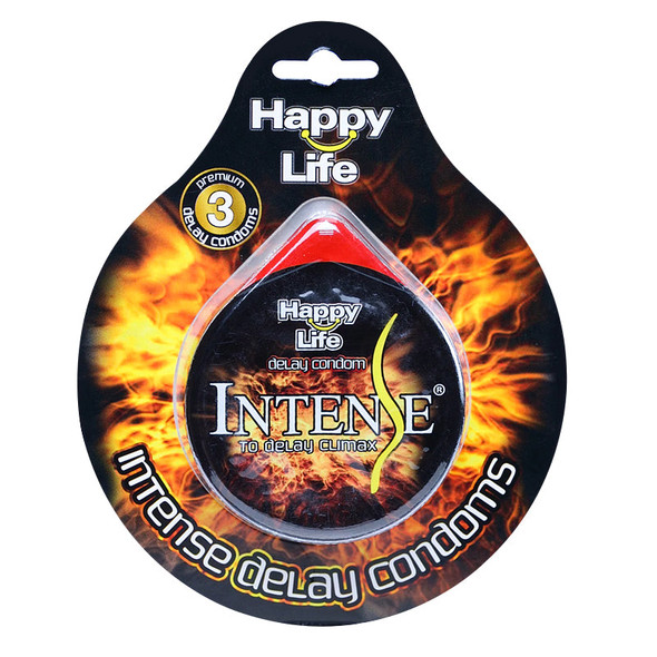 Happy Life Intensive Delay Condom - 1 Piece at Hiffey .pk