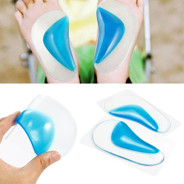 Silicone Gel Children Orthotics Insoles for Kids Baby Flatfoot Orthopedic Corrector at Hiffey .pk
