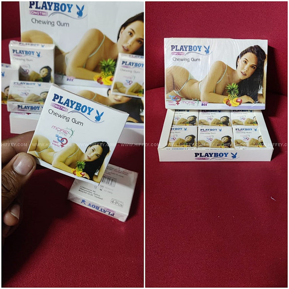 PLAYBOY Long and more time Sex chewing Gum for Male and female at Hiffey .pk