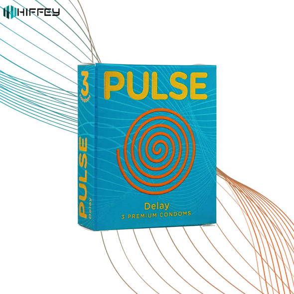 Pulse Long-Lasting Premium Delay Condom at Hiffey .pk