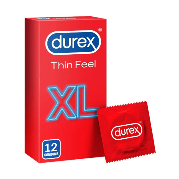 Durex Condoms Feel Thin XL - 12s at Hiffey .pk
