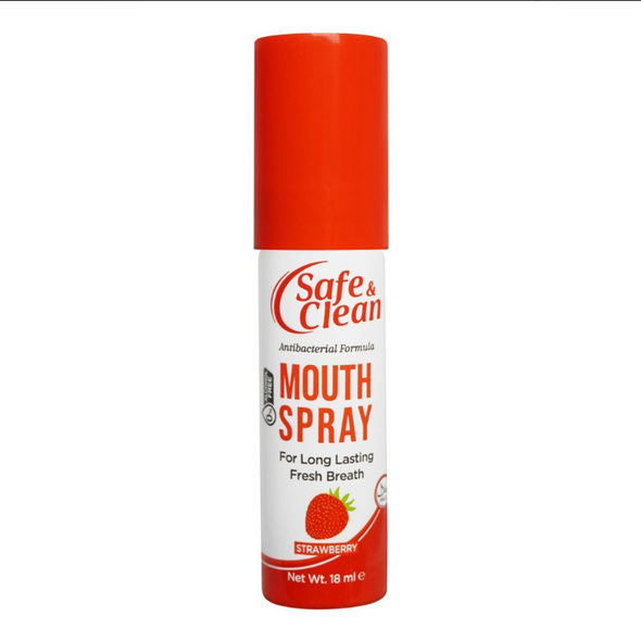 Strawberry Mouth Spray Anti-Bacterial Formula - 18ml at Hiffey .pk