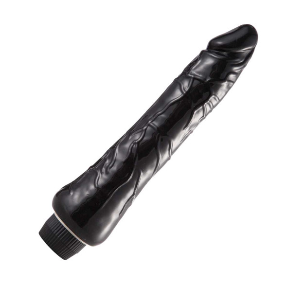 Big Vibrating Black Dildo Sex Toy For Adults