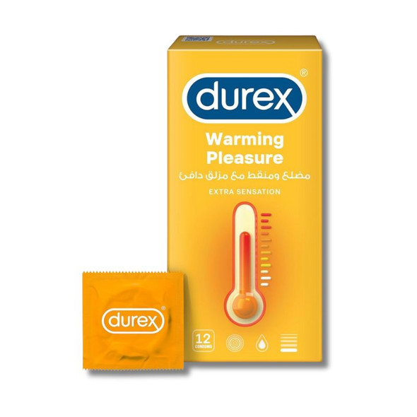Buy Online Durex Warming Pleasure Condoms, sexual wellness products pakistan