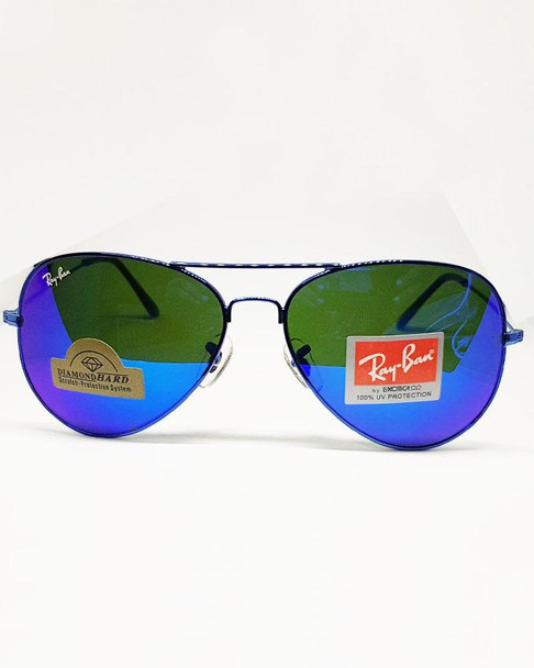 Blue Multi Color Shade Sunglasses at Hiffey .pk