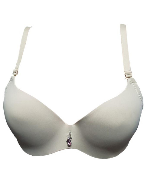 Padded Wired Fancy Bra Skin at Hiffey .pk