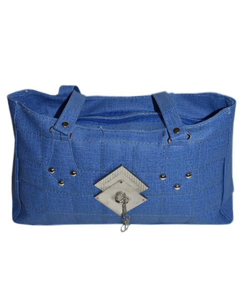 Synthetic Leather Purses for Women's - Blue at Hiffey .pk