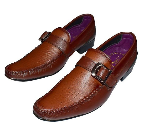 Men's Fashion Business Party Shoes - Brown at Hiffey .pk