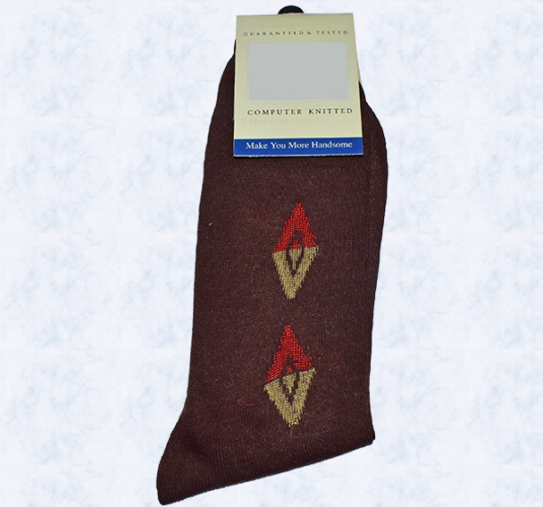 Super Stuff Men's Cotton Socks - Brown at Hiffey .pk