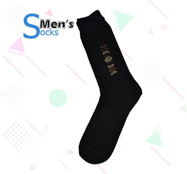 Casual Socks For Men's - Black - Hiffey