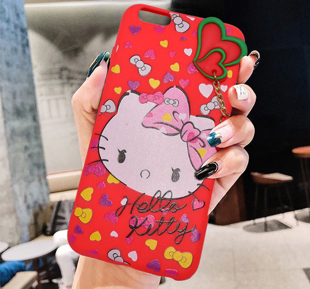 Hello Kitty Iphone 6 Plus Fancy Mobile Back Cover - Red at Hiffey .pk