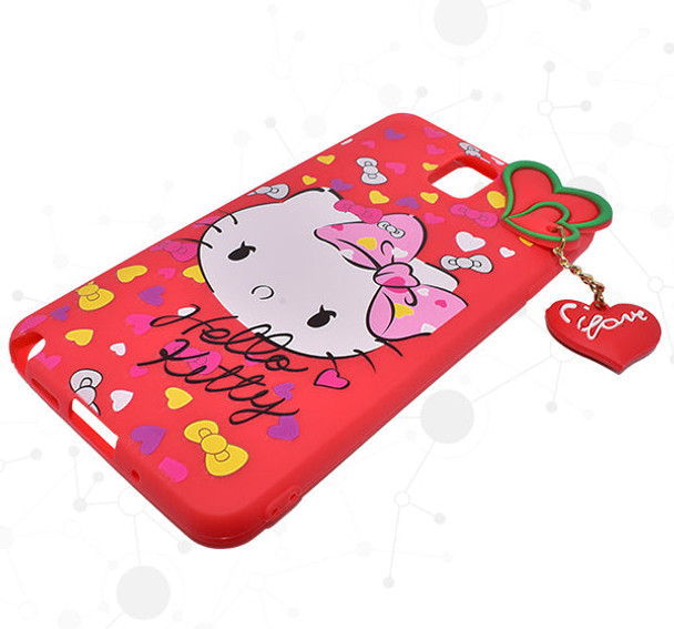 Hello Kitty Multiple Samsung Galaxy Mobile Back Covers - Red - Hiffey