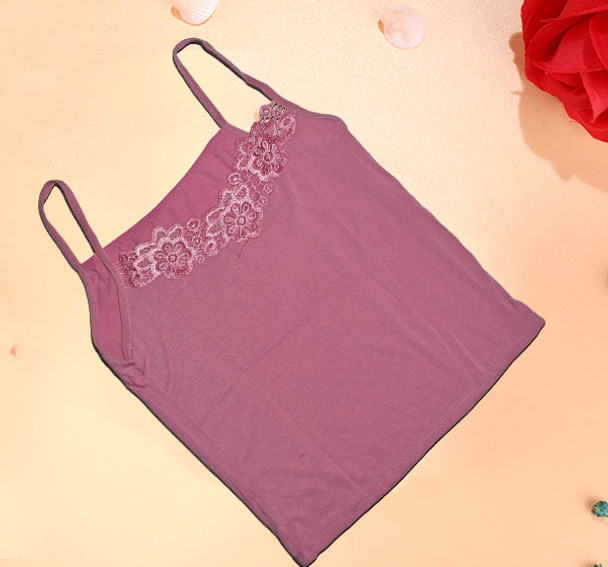 Soft Cotton Lace Neck Design Shamiz For Women - Pink - Hiffey