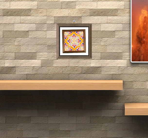 Fiber Wood Made Wall Frame - Multicolor-1650322721 at Hiffey .pk