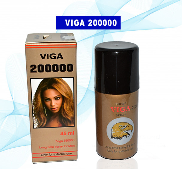 Viga 200000 Long Time Spray For Men - 45 ml at Hiffey .pk