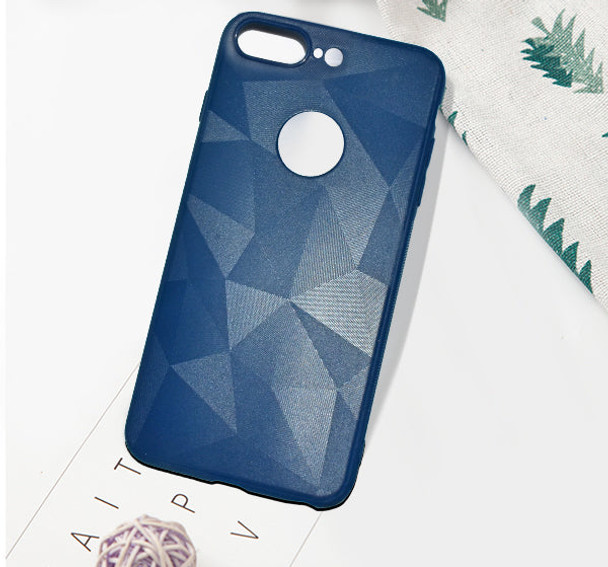 Apple Iphone 7 Plus Bingo Angles Shiny Back Cover - Blue at Hiffey .pk