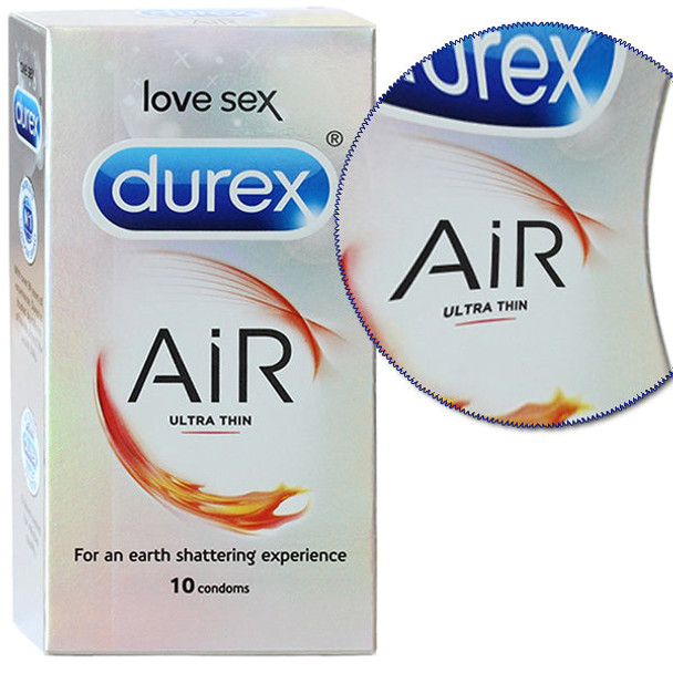 Durex Love Sex Air Ultra Thin Condoms ( Indain ) - 10 N at Hiffey .pk