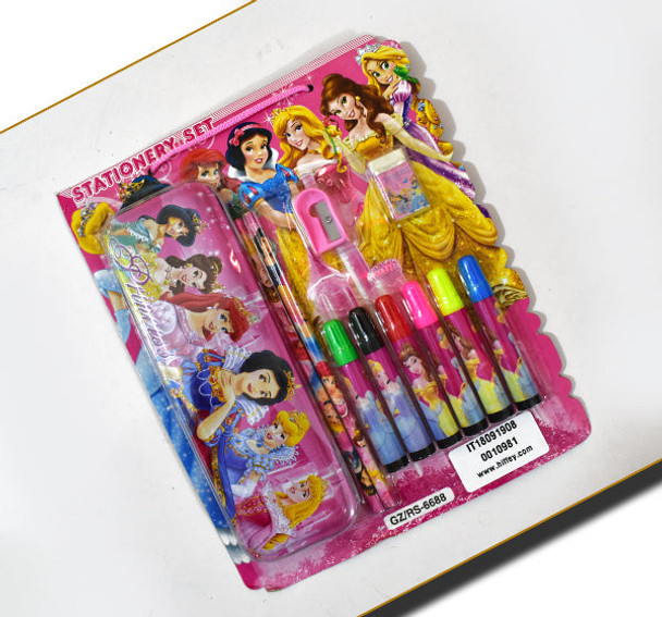 Disney Princess Set Of 5 Stationery Items at Hiffey .pk