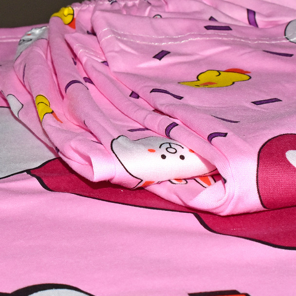 Pink Shirt with Pajama Night Wear For Girls