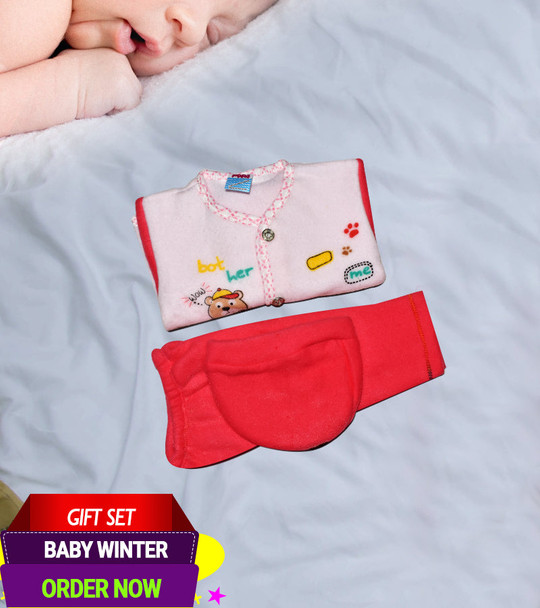 Newborn Winter Warm Baby Suits - 3 Piece - Hiffey