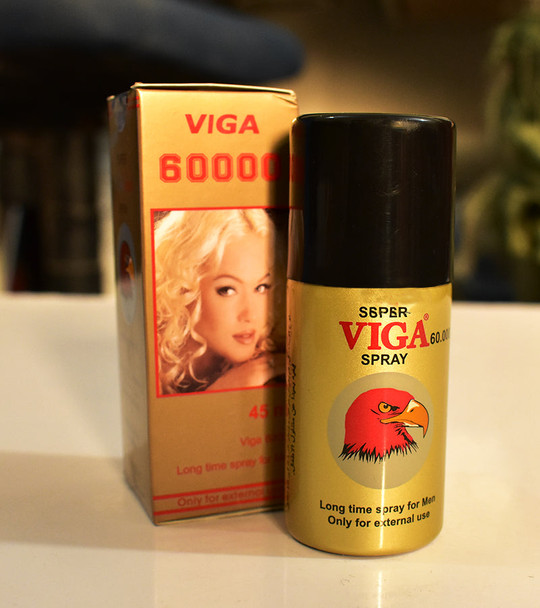 Viga 60000 Long Time Spray For Men - 45 ml - Hiffey