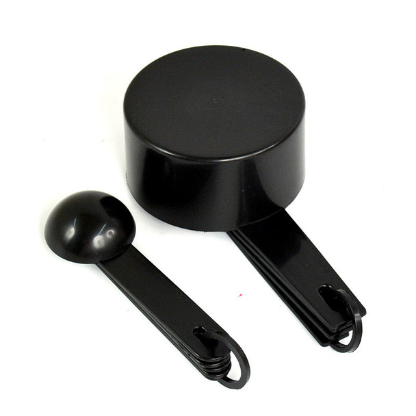 Black Measuring Cup/Spoon Set - Hiffey