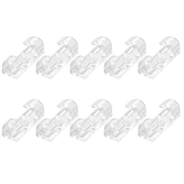 20 Pcs Self-adhesive Wire / Cable Organizer Clips Buckle / Holder - Hiffey