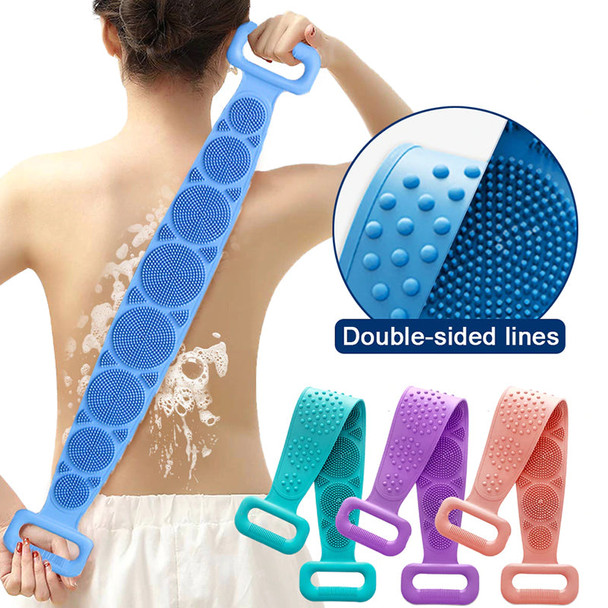 Silicone Body, Back Scrubber / Cleaner For Shower at Hiffey .pk