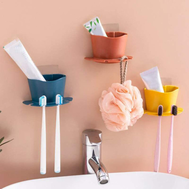 Bathroom Wall Mounted Toothbrush Holder Storage Rack at Hiffey .pk