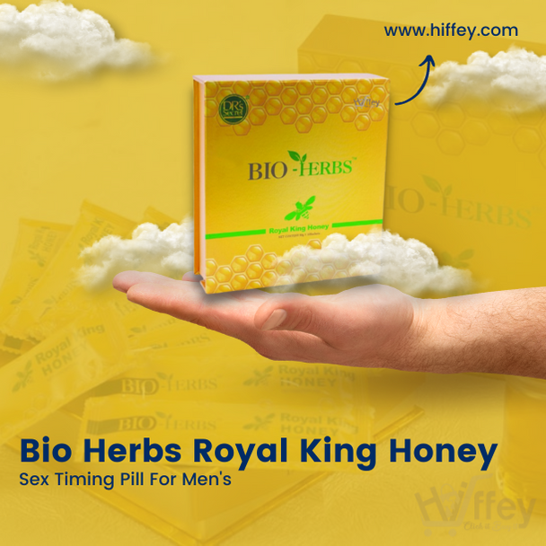 Bio Herbs Royal King Honey For Him 30g ( Sex Timing Pills ) at Hiffey .pk