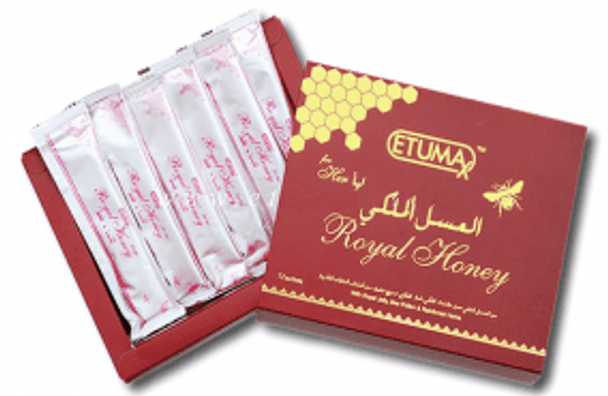 Surprising Benefits Of Royal Honey For Women
 
For an instant energy.
Improves skin complexion. No freckles.
Improves tissue build up and breast shape.
Inhibits mammas sagging.
To enjoy sexual activity.
Enhances anabolism.
Regulates menstrual cycle.
Relieves vasomotor symptoms and enhances sexual activity in menopausal
Tightens vaginal muscles.
Reduces vaginal discharge, protects against bacterial infection and
Eliminates undesirable odour.
The name “Royal Honey” sounds rather exotic, doesn’t it? Well, rightly so! This honey is basically named so as it’s the fodder used by the Queen bee and her larvae. It’s popular because of its outstanding qualities and the innumerable health benefits that it provides to its consumers. 

Royal Honey contains various antibacterial, antioxidant and anti-inflammatory properties that play a vital role in lowering blood pressure, reducing inflammation and improving the overall well-being of a person. Now, in case you are wondering what Royal Honey is or what are its various benefits then keep reading this post to know everything about the benefits of Royal Honey for women. 

Aids in wound healing and skin repair 
Royal Honey is known to contain potent antibacterial properties which play a key role in keeping the wounds clean and free from infection. However, that’s not all. This honey also promotes increased collagen production and as such is considered vital for skin repair. It is also believed that regular consumption of Royal Honey enhances tissue repair capacity in human cells which in turn aids in wound healing. 

Slows the ageing process 
Royal Honey for women is known to slow down the ageing process in several ways and supports the maintenance and upkeep of healthy and younger-looking skin. It is due to this very reason Royal Honey is a rather key ingredient in most topical skin care products nowadays. However, that’s not all, some studies in recent years have also indicated that Royal Honey usually supports collagen protection as well and as such helps protect the skin from UV radiation. 

Increases fertility 
This nutritional powerhouse is a boon for fertility. This honey contains high levels of antioxidants and anti-inflammatory properties which play a key role in preventing damage to the cells of the reproductive system. Besides, the phytoestrogens present in Royal Honey boost fertility and improve the sexual health in women. It is due to this very reason, Royal Honey for women is often considered a superfood for females, who are looking to improve their fertility.