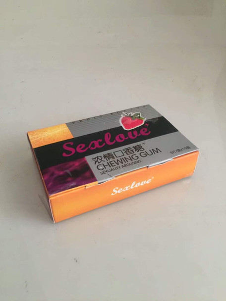 sex chewing gum for timing