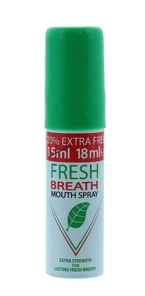 Fresh Breath Peppermint Mouth Spray-18 ml at Hiffey .pk