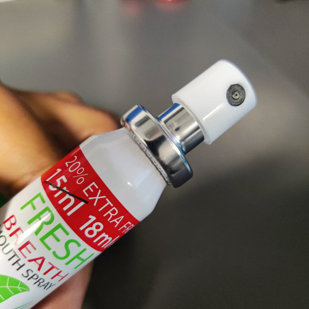 Fresh Breath Peppermint Mouth Spray-18 ml at Hiffey .pk