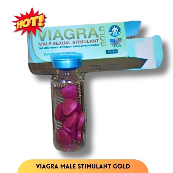 Viagra Gold Male Sexual Stimulant, 10-Pills