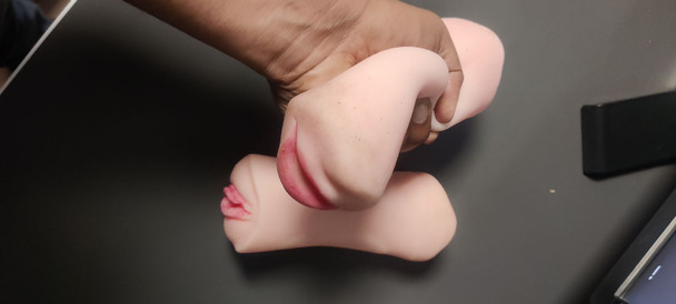 Realistic Pocket Vagina And Mouth Male Masturbator Sex Toy
