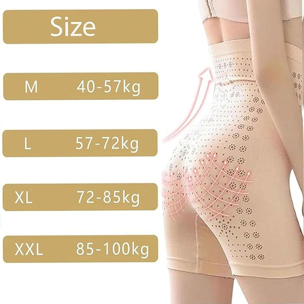 body shaper shorts with tummy control and high waist for women postpartum, high-waisted seamless slimming compression body shaping shorts.