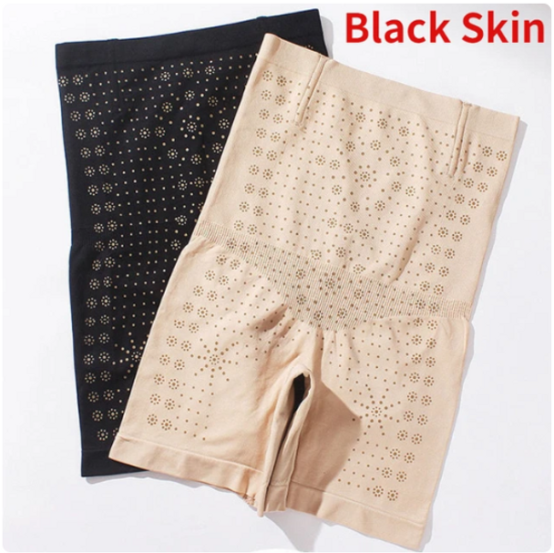 Ice Silk Ion Fiber Repair Shaping Shorts, High Waisted Control Pants, Unique Ice Fiber Restoration Shaper for Women