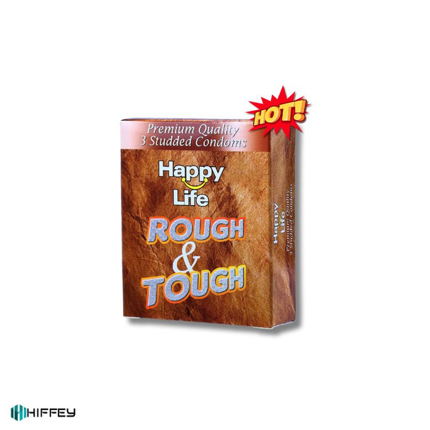 Buy Online Happy Life Rough & Tough Condoms, Condoms Online, Hiffey Pakistan, Safe Intimacy, Condoms Pakistan