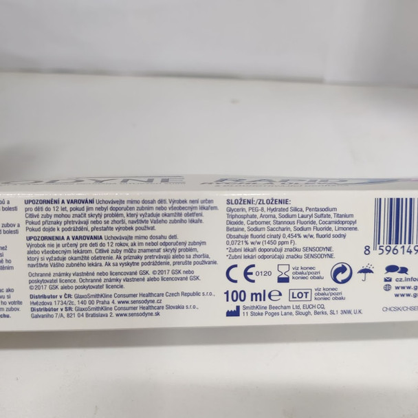 Buy Online Sensodyne Rapid Relief Toothpaste, 100ml, in Pakistan | Hiffey