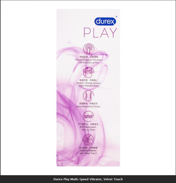 Purchase Now Durex Play Multi-Speed Vibrator, Velvet Touch Pakistan